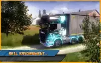 Real Offroad Truck Driving Hill Driver simulator Screen Shot 3