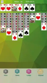 FreeCell Screen Shot 3