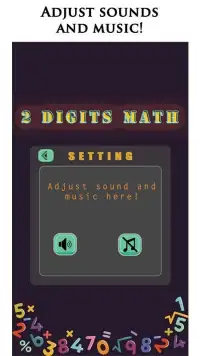 Two Digits Maths | Puzzles and Simple Maths Games Screen Shot 0