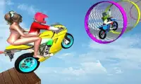 Mustahil MotoBike BMX Tracks Stunt Screen Shot 1