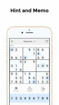 Sudoku - Free Sudoku Puzzles Screen Shot 1