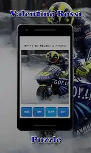 Valentino Rossi Puzzle Screen Shot 2