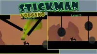 Stickman Volcano Adventure Screen Shot 0