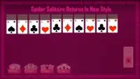 Spider Solitaire - A Classic Casino Card Game Screen Shot 1