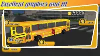 School bus driver 3d 2018 Screen Shot 0