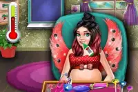 Ice Princess Queen & BFFs Pregnant Caring Game Screen Shot 0