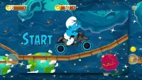 Smurf Moto Space Screen Shot 0