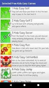 Kids Easy Games Screen Shot 2