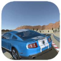Driving Mustang Drift Simulator