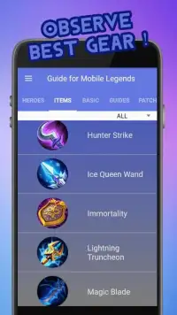Guide for Mobile Legends Screen Shot 2