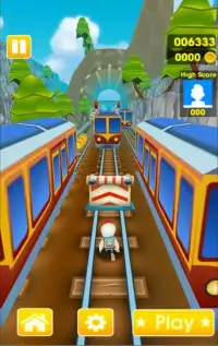 Subway Surf: Bus Rush Deluxe 3D Screen Shot 2