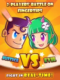 Justice vs Evil(2-Player Duel) Screen Shot 4