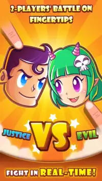 Justice vs Evil(2-Player Duel) Screen Shot 9