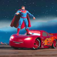 Super Mcqueen hero car - Lightning racing