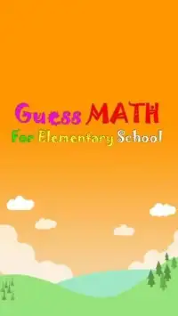 Guess Math for Elementary School Screen Shot 7
