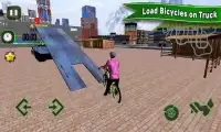 Bicycle Transport Truck Simulator 3D Screen Shot 37