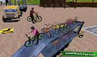 Bicycle Transport Truck Simulator 3D Screen Shot 5