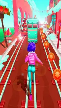 Subway Dash - Princess Runner Escape Screen Shot 0
