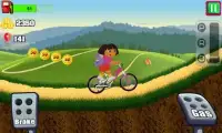 Super Dora Climb Bicycle - dora games for kids Screen Shot 7