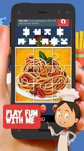 Food Jigsaw Puzzles For Kids Screen Shot 8