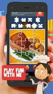 Food Jigsaw Puzzles For Kids Screen Shot 3
