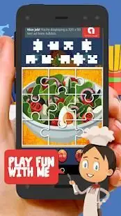 Food Jigsaw Puzzles For Kids Screen Shot 0