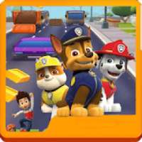 Super Subway Running Game marshall paw Run patrol