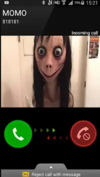momo fake call Screen Shot 1