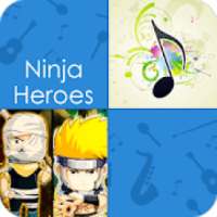 * Ninja Heroes Piano Tiles *