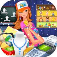 SuperMarket shopping cashier – Girls cash register
