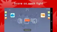 Rock, Paper and Scissor battle Childhood Game Screen Shot 2