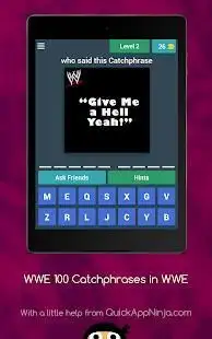 Catchphrases in The WWE Screen Shot 11
