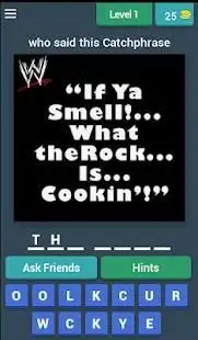 Catchphrases in The WWE Screen Shot 19