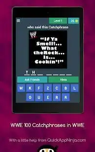 Catchphrases in The WWE Screen Shot 13