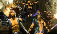 New Virtual Family : Superhero Dead Tag Team Pool Screen Shot 12