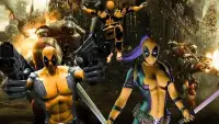 New Virtual Family : Superhero Dead Tag Team Pool Screen Shot 0