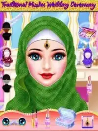 Arabian Lady Hijab Girl Wedding and Fashion Salon Screen Shot 6