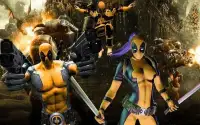 New Virtual Family : Superhero Dead Tag Team Pool Screen Shot 8