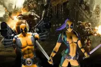 New Virtual Family : Superhero Dead Tag Team Pool Screen Shot 4