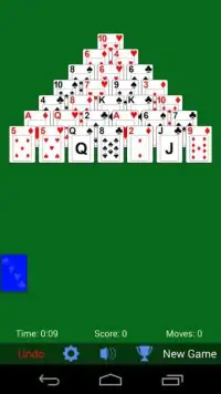 Pyramid Solitaire Screen Shot 3