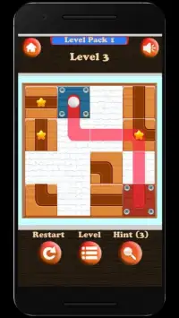 Unblock The Ball - Roll Puzzle Game Screen Shot 3
