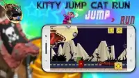 Kitty jump Cat Run Screen Shot 5