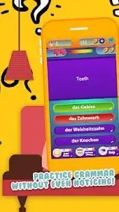 German Vocabulary Builder - Word Quiz Screen Shot 3
