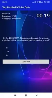 Top Football Clubs Quiz Screen Shot 1