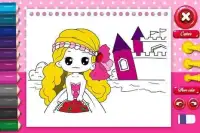 Princess Coloring Games - Drawing for Kids Screen Shot 1