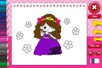 Princess Coloring Games - Drawing for Kids Screen Shot 2
