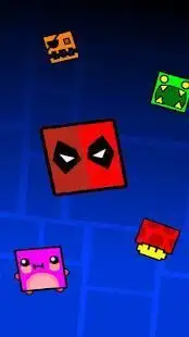 Geometry Spiderboy Dash Screen Shot 2