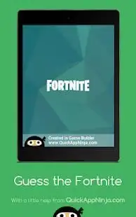 Guess the Picture- Fortnite Quiz (fortn) Screen Shot 2
