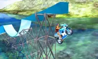 Stunt Bike Racing Game : Superhero Moto Tricks Screen Shot 2