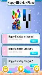 Happy Birthday Piano Tiles Screen Shot 3